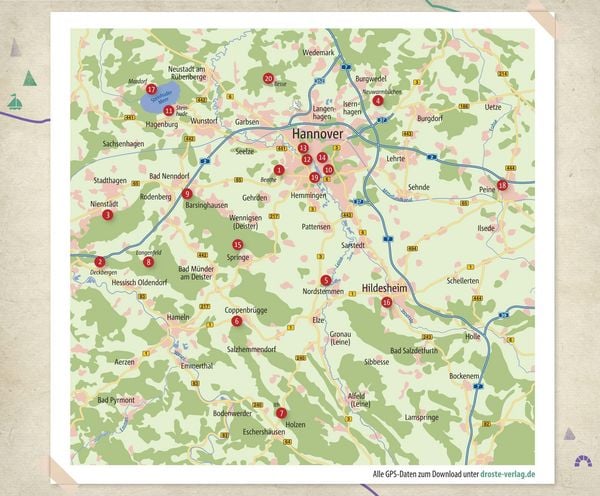Produktbild: In und um Hannover. Wandern f&uuml;r die Seele