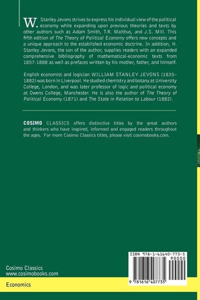Produktbild: The Theory of Political Economy