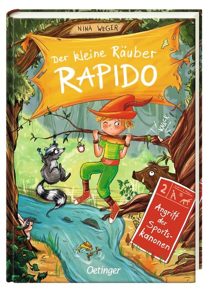 Produktbild: Der kleine R&auml;uber Rapido 2. Angriff der Sportskanonen