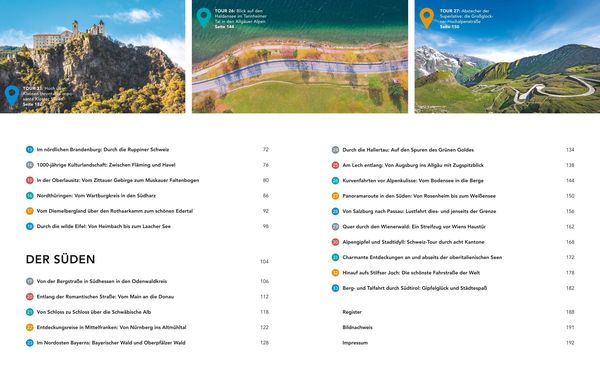 HOLIDAY Reisebuch: Einfach losfahren – neue Roadtrips vor der Haustür