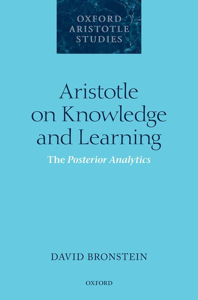 Produktbild: Aristotle on Knowledge and Learning
