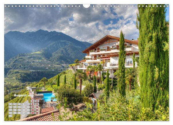 Produktbild: Meraner Land: alpin-mediterranes Lebensgef&uuml;hl (Wandkalender 2026 DIN A3 quer), CALVENDO Monatskalender
