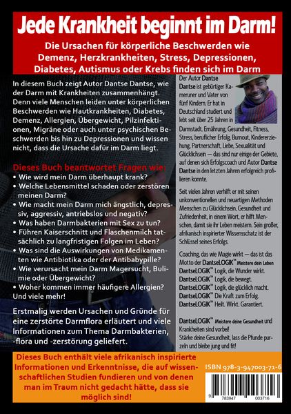 Produktbild: Dantse, D: Dein kranker Darm ist schuld.