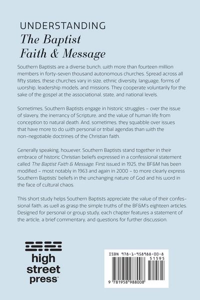 Produktbild: Understanding the Baptist Faith & Message