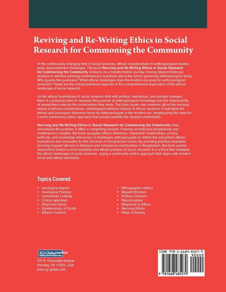 Produktbild: Reviving and Re-Writing Ethics in Social Research For Commoning the Community
