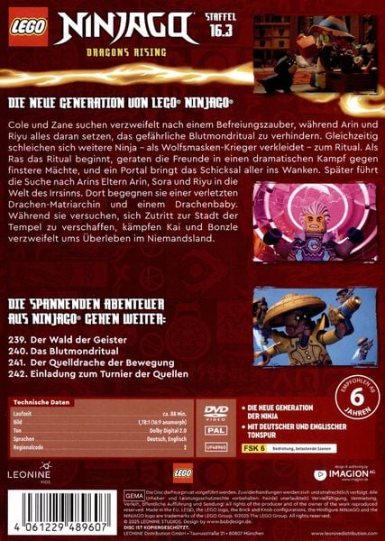 Produktbild: LEGO Ninjago - Staffel 16.3