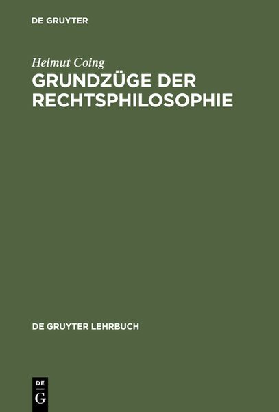 Produktbild: Grundz&uuml;ge der Rechtsphilosophie