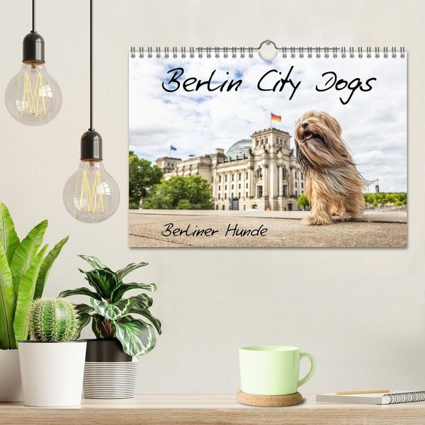Produktbild: Berlin City Dogs - Berliner Hunde (Wandkalender 2026 DIN A4 quer), CALVENDO Monatskalender