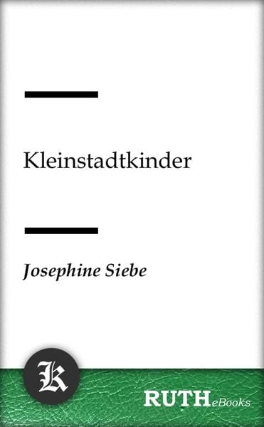 Produktbild: Kleinstadtkinder