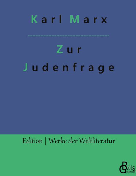 Produktbild: Zur Judenfrage