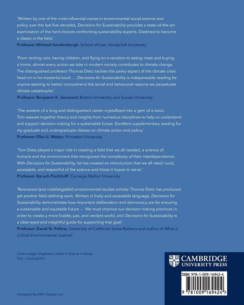 Produktbild: Decisions for Sustainability
