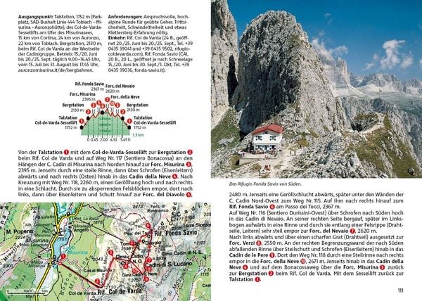 Produktbild: ROTHER Wanderf&uuml;hrer Dolomiten Band 6 - Cortina d&rsquo;Ampezzo