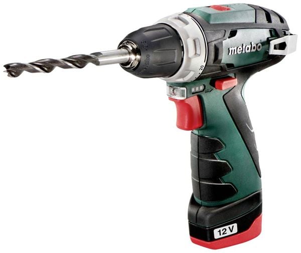 Metabo PowerMaxx BS 600079500 Akku-Bohrschrauber 10.8V 2Ah Li-Ion inkl. Akku