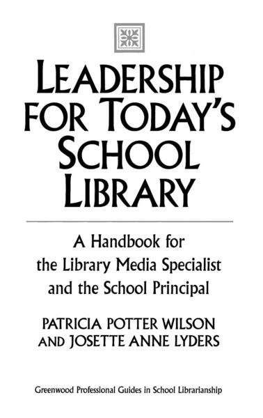 Produktbild: Leadership for Today's School Library