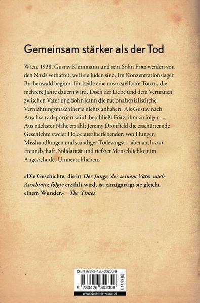 Produktbild: Der Junge, der seinem Vater nach Auschwitz folgte