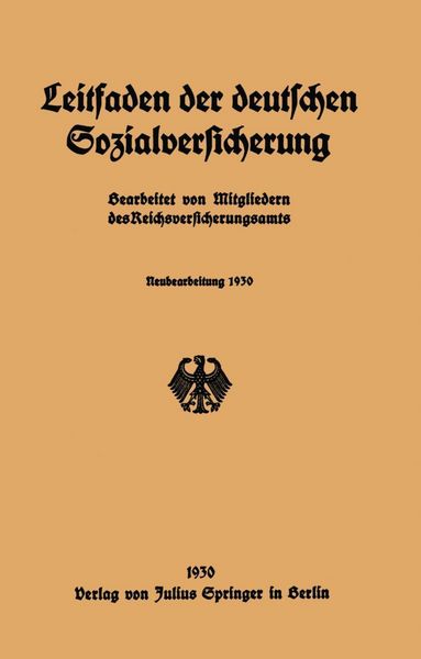 Produktbild: Leitfaden der deutschen Sozialversicherung