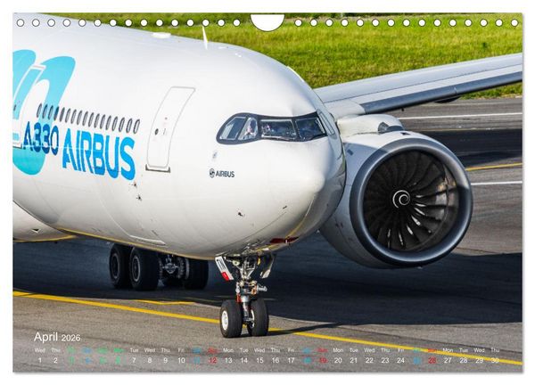 Produktbild: AVIATION MOMENTS 2026 (Wall Calendar 2026 DIN A4 landscape), CALVENDO 12 Month Wall Calendar