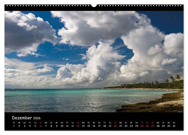 Produktbild: Dominikanische Republik Land & Leute (Wandkalender 2026 DIN A2 quer), CALVENDO Monatskalender