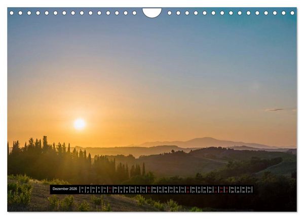 Produktbild: Toskana - 2026 (Wandkalender 2026 DIN A4 quer), CALVENDO Monatskalender