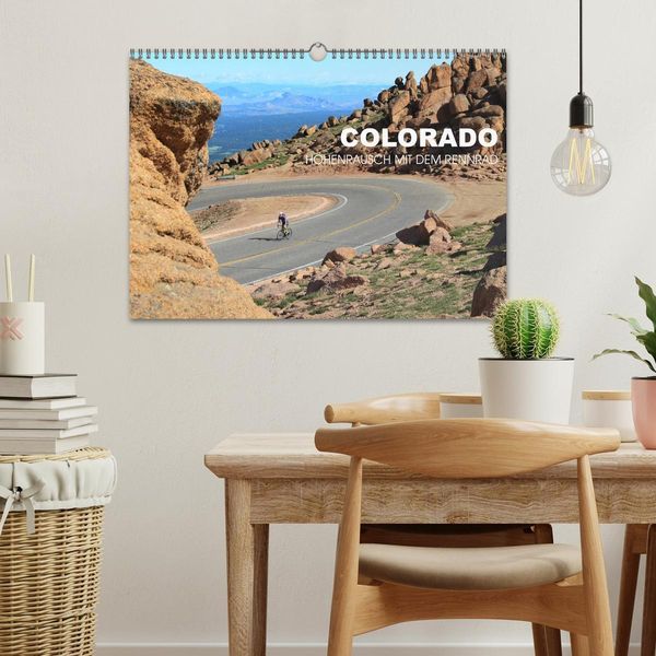 Produktbild: Colorado - H&ouml;henrausch mit dem Rennrad (Wandkalender 2026 DIN A3 quer), CALVENDO Monatskalender