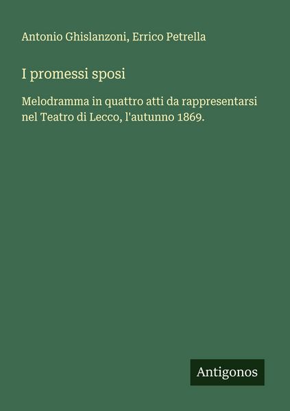 Produktbild: I promessi sposi