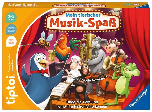 Produktbild: tiptoi&reg; Mein tierischer Musik-Spa&szlig; - ab 3 Jahre