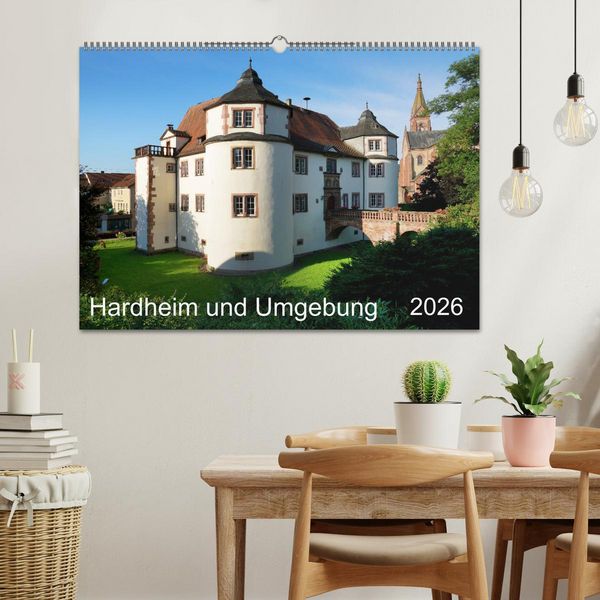 Produktbild: Hardheim und Umgebung (Wandkalender 2026 DIN A2 quer), CALVENDO Monatskalender