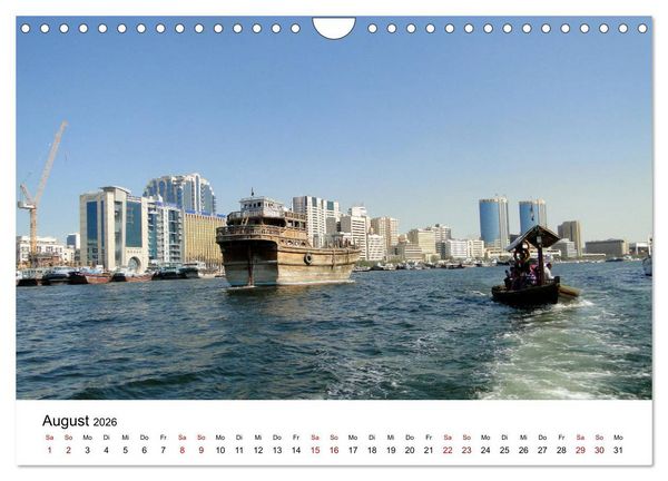 Produktbild: Dubai - Ein Erlebnis (Wandkalender 2026 DIN A4 quer), CALVENDO Monatskalender