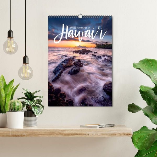 Produktbild: Willkommen in Hawai'i (Wandkalender 2026 DIN A3 hoch), CALVENDO Monatskalender