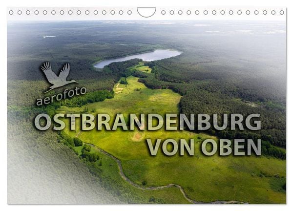 Produktbild: Ostbrandenburg von oben (Wandkalender 2026 DIN A4 quer), CALVENDO Monatskalender