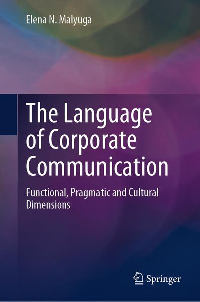 Produktbild: The Language of Corporate Communication