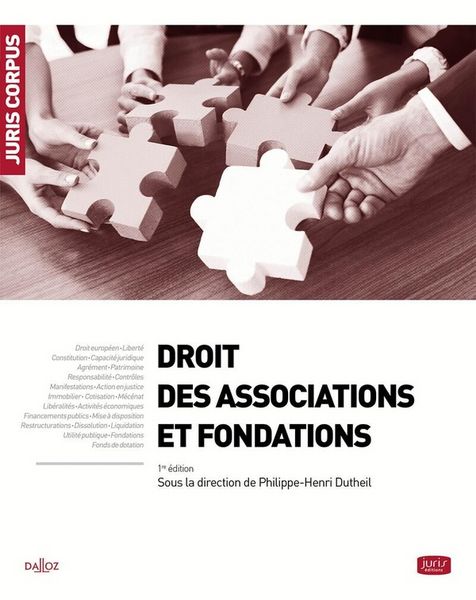 Produktbild: Droit des Associations et Fondations