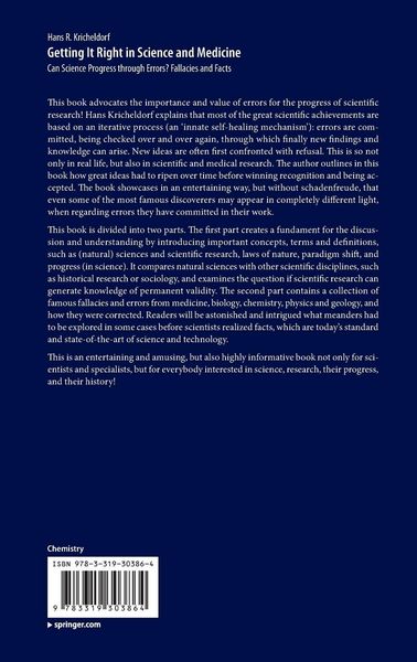 Produktbild: Getting It Right in Science and Medicine