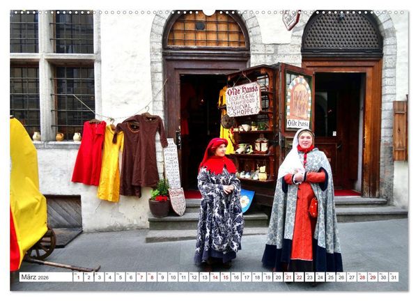 Produktbild: Tallinn City Tour (Wandkalender 2026 DIN A2 quer), CALVENDO Monatskalender