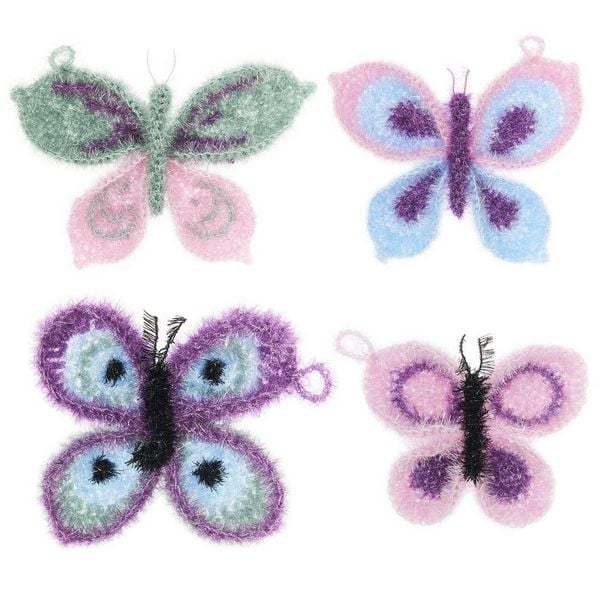 Produktbild: H&auml;kelset Bubble "Schmetterling"