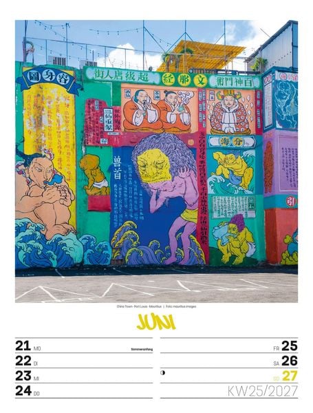 Produktbild: Street Art Wochenplaner Kalender 2027