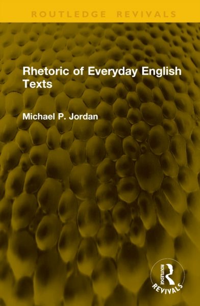 Produktbild: Rhetoric of Everyday English Texts