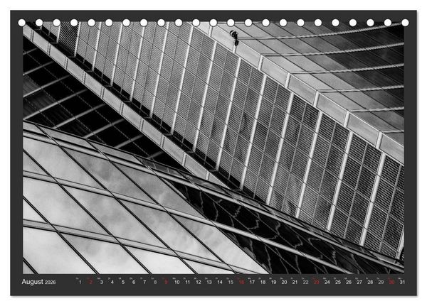 Produktbild: Architektur - Fassaden im Detail 2026 (Tischkalender 2026 DIN A5 quer), CALVENDO Monatskalender