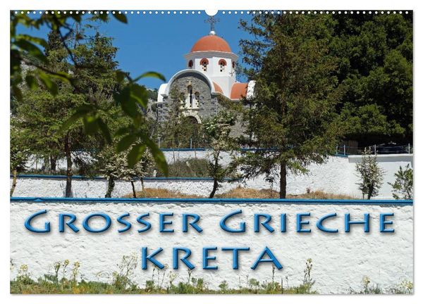 Produktbild: Gro&szlig;er Grieche Kreta (Wandkalender 2026 DIN A2 quer), CALVENDO Monatskalender