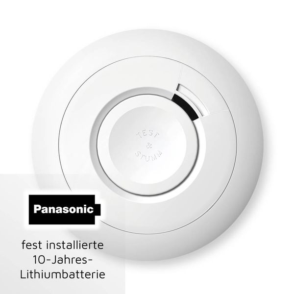 Produktbild: Ei Electronics Ei650 Rauchwarnmelder inkl. 10 Jahres-Batterie batteriebetrieben