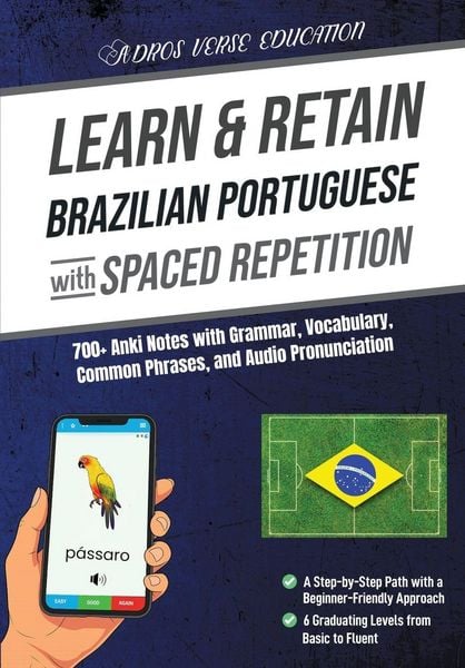 Produktbild: Learn & Retain Brazilian Portuguese with Spaced Repetition