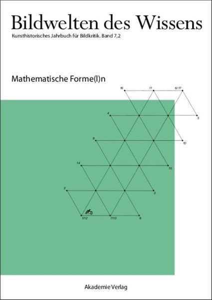 Produktbild: Bildwelten des Wissens / Mathematische Forme(l)n