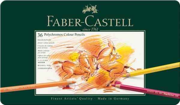 Produktbild: Faber-Castell K&uuml;nstlerfarbstifte Polychromos, 36er Set