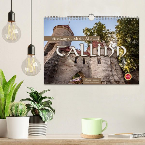 Produktbild: Tallinn - Streifzug durch die Altstadt (Wandkalender 2026 DIN A4 quer), CALVENDO Monatskalender