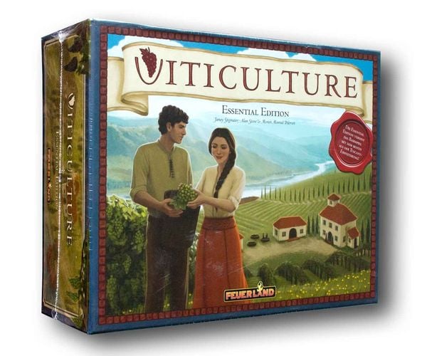 Feuerland - Viticulture Essential Edition, Strategiespiel, Aufbauspiel