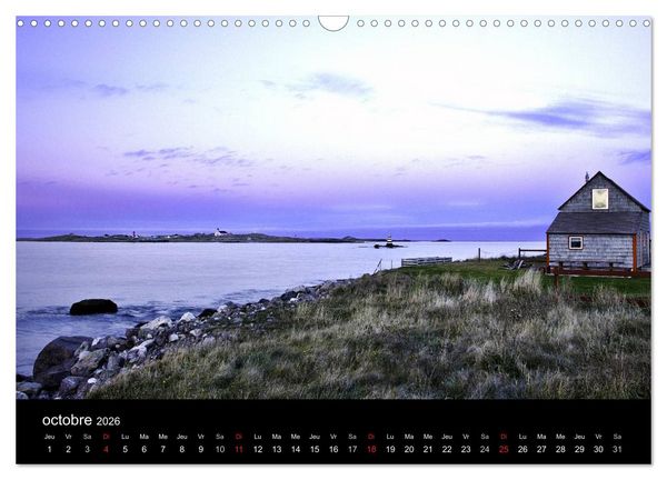 Produktbild: Saint-Pierre et Miquelon &agrave; l'&eacute;tat sauvage (Calendrier mural 2026 DIN A3 vertical), CALVENDO calendrier mensuel