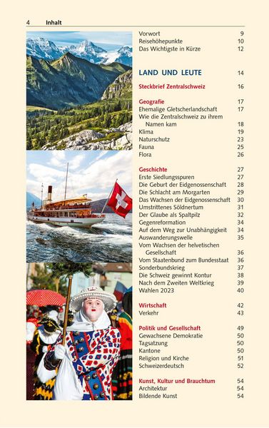 Produktbild: TRESCHER Reisef&uuml;hrer Zentralschweiz