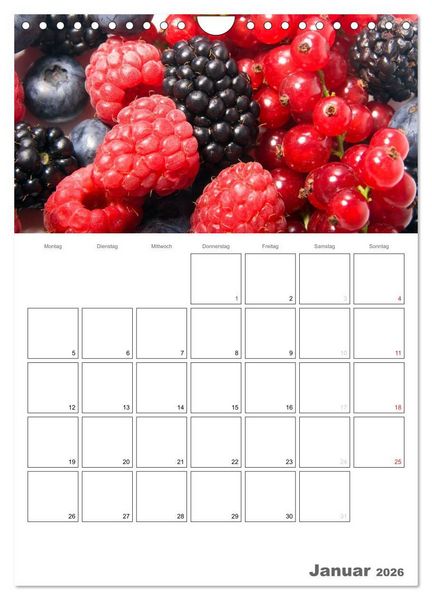 Produktbild: Frische K&uuml;che - Der hilfreiche Monatsplaner / Planer (Wandkalender 2026 DIN A4 hoch), CALVENDO Monatskalender
