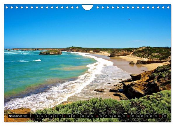 Produktbild: Australien - Die Great Ocean Road (Wandkalender 2026 DIN A4 quer), CALVENDO Monatskalender