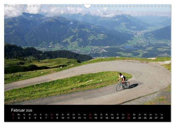 Produktbild: Alpenp&auml;sse auf dem Rennrad "Himmlische Serpentinen" (Wandkalender 2026 DIN A3 quer), CALVENDO Monatskalender